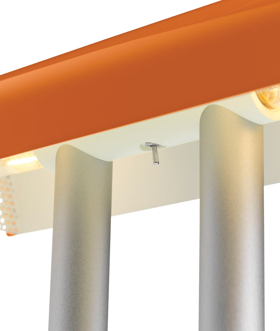 HAY Anagram Table Lamp CharRood Oranje