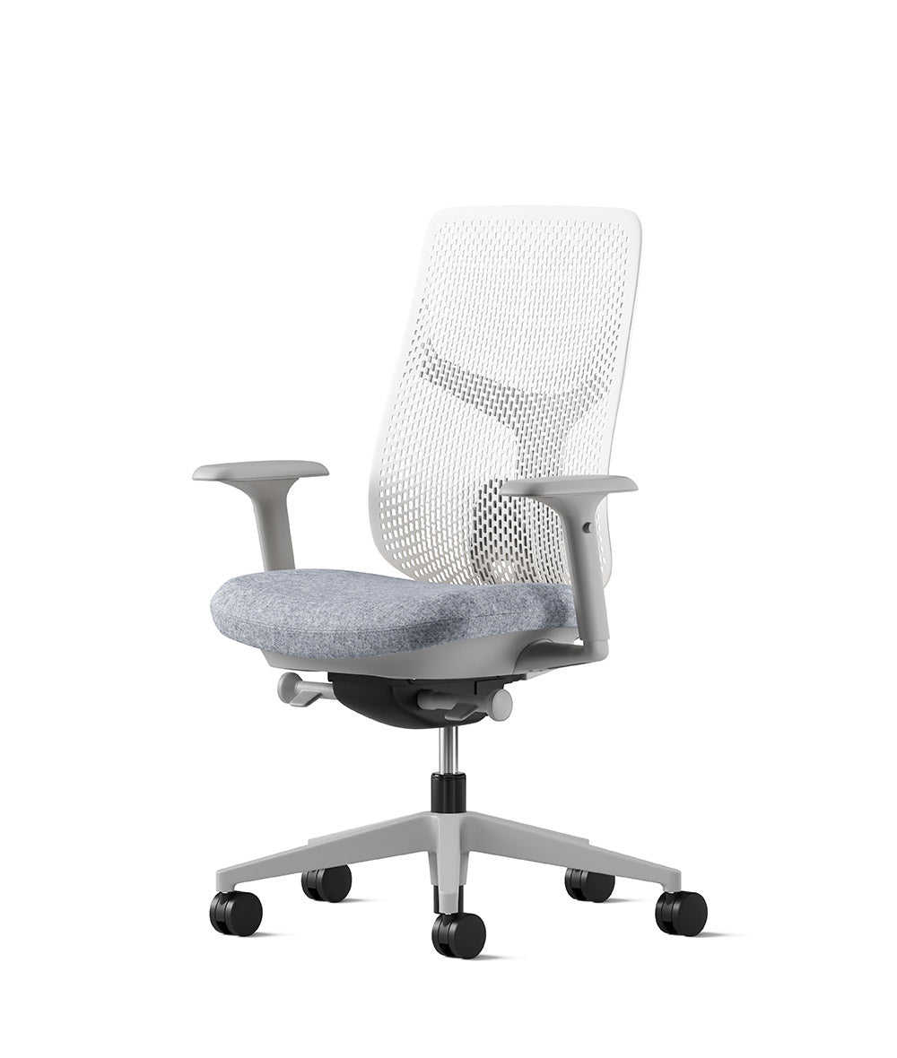 Verus TriFlex Studio White/Silverdale bureaustoel