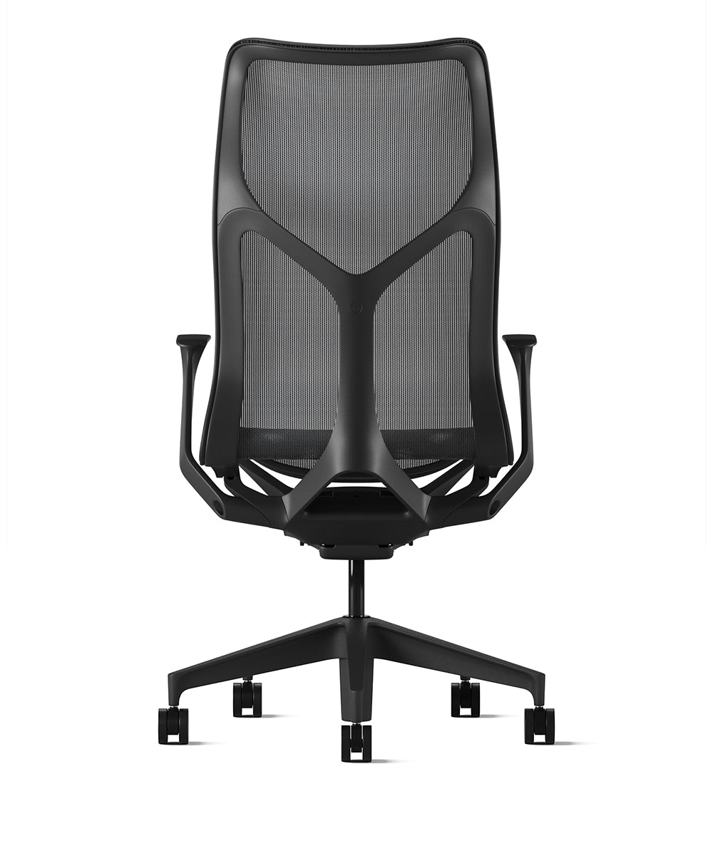Cosm High-Back Graphite/Graphite bureaustoel