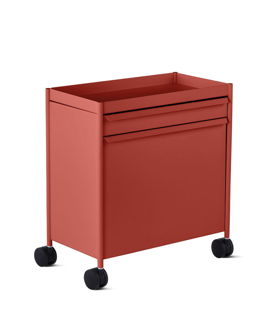OE1-trolley, bovenste lade & archiefbak