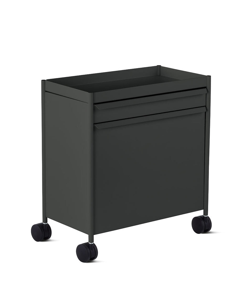 OE1-trolley, bovenste lade & archiefbak