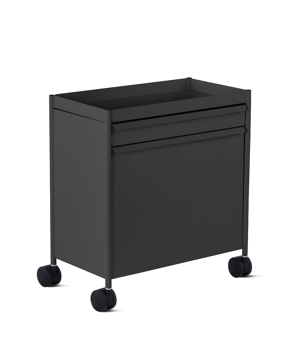 OE1-trolley, bovenste lade & archiefbak