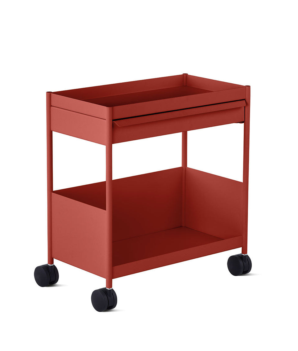 OE1-trolley, bovenste lade & onderste plank