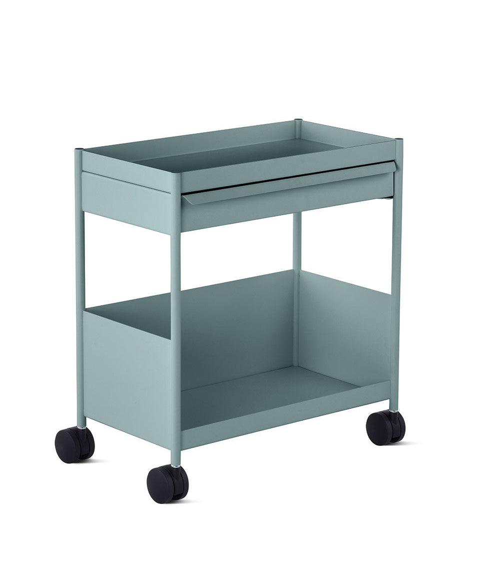 OE1-trolley, bovenste lade & onderste plank