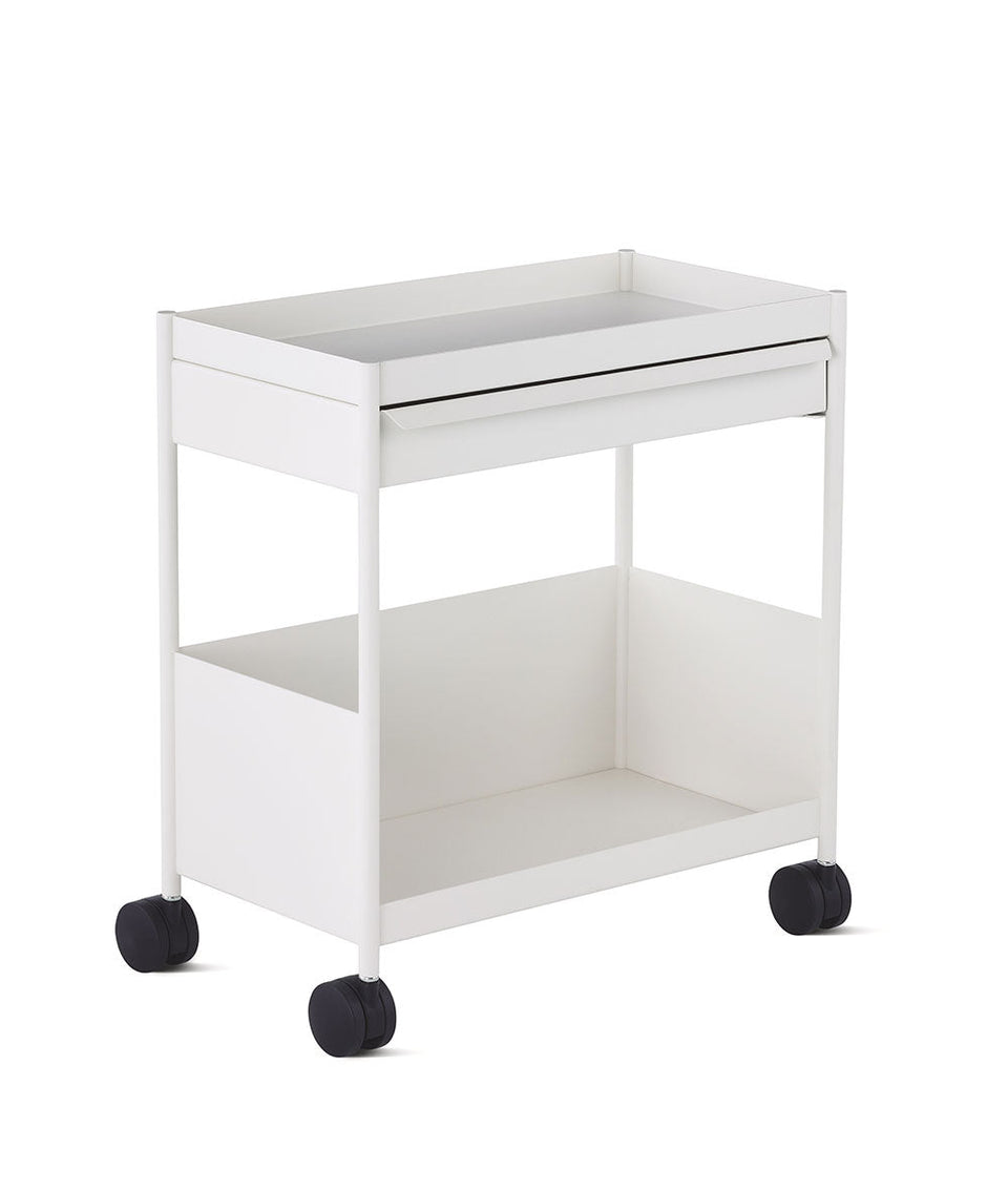 OE1-trolley, bovenste lade & onderste plank