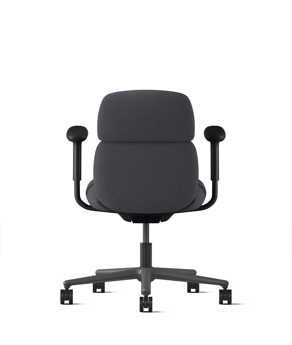 Asari Knight/Graphite Mid Back-stoel