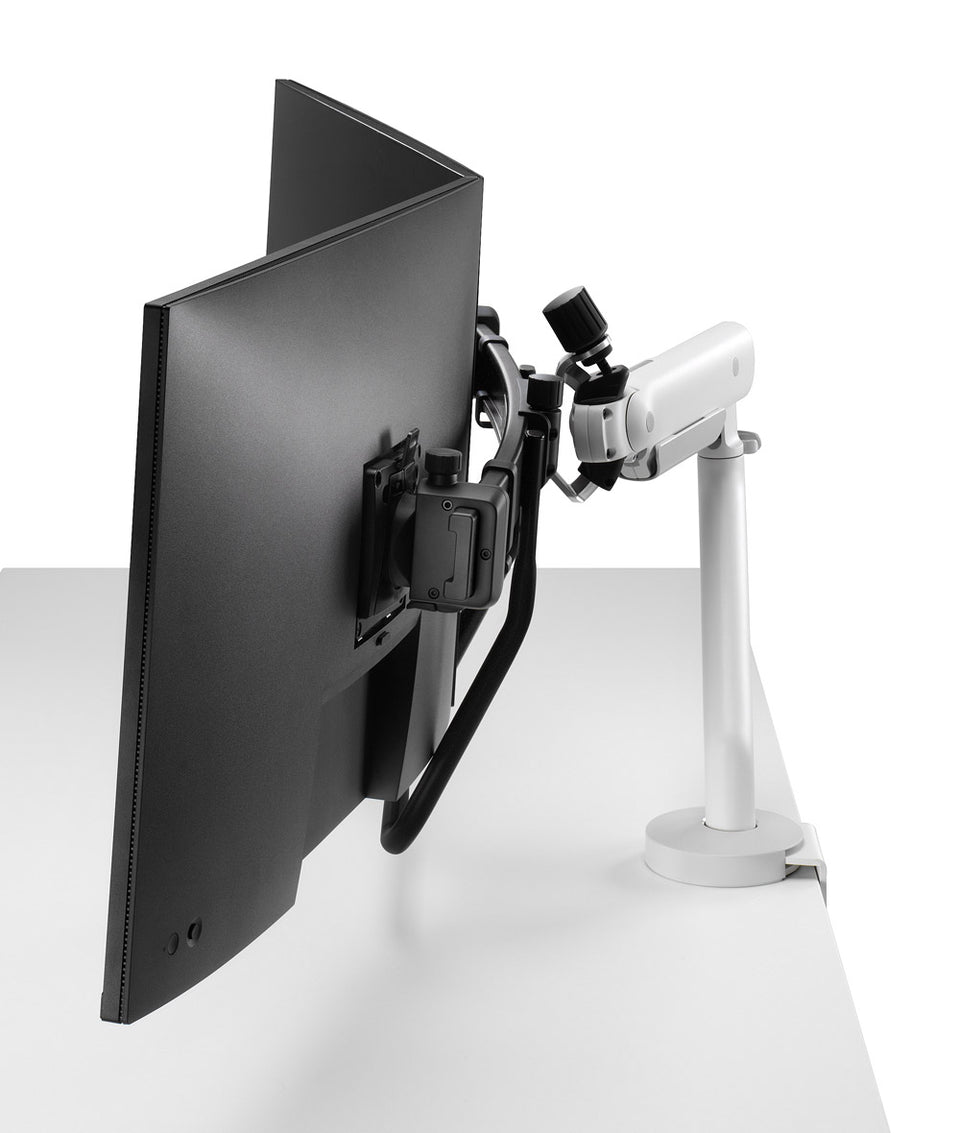 Dubbele Flo X-monitorarm groot