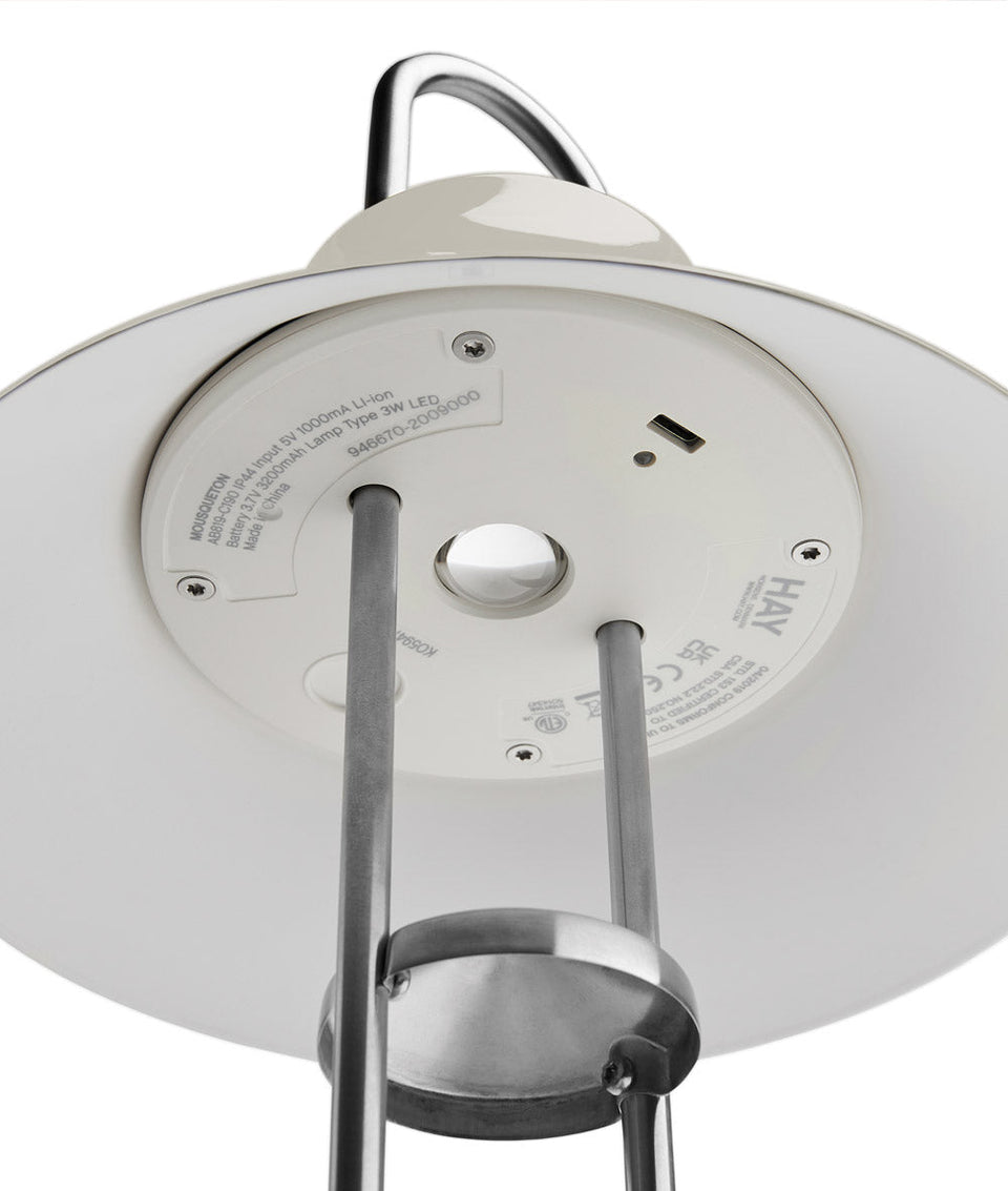 Verplaatsbare HAY Mousqueton-lamp