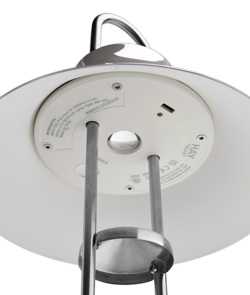 Verplaatsbare HAY Mousqueton-lamp