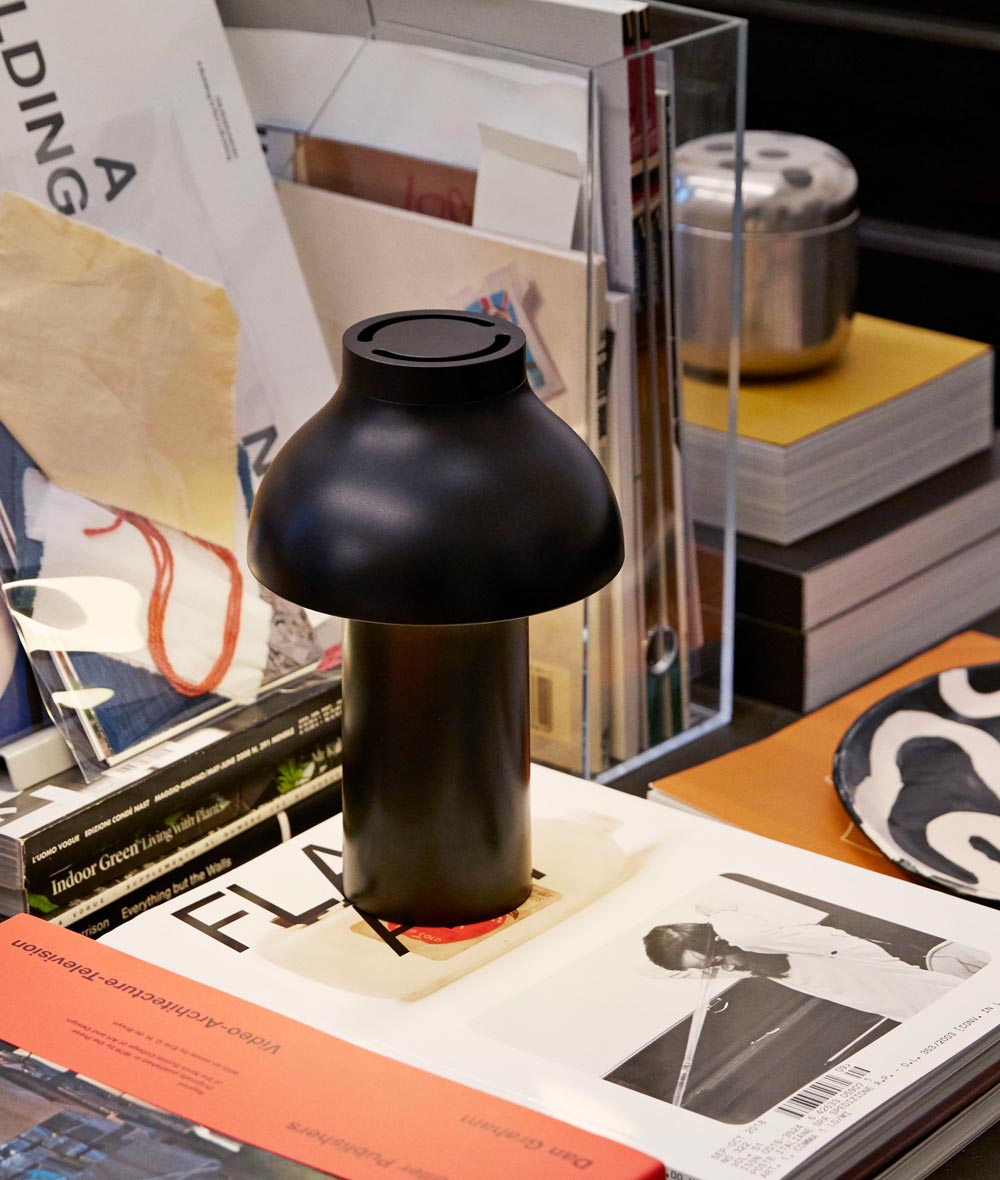 HAY PC Portable Lamp Olive Groen 