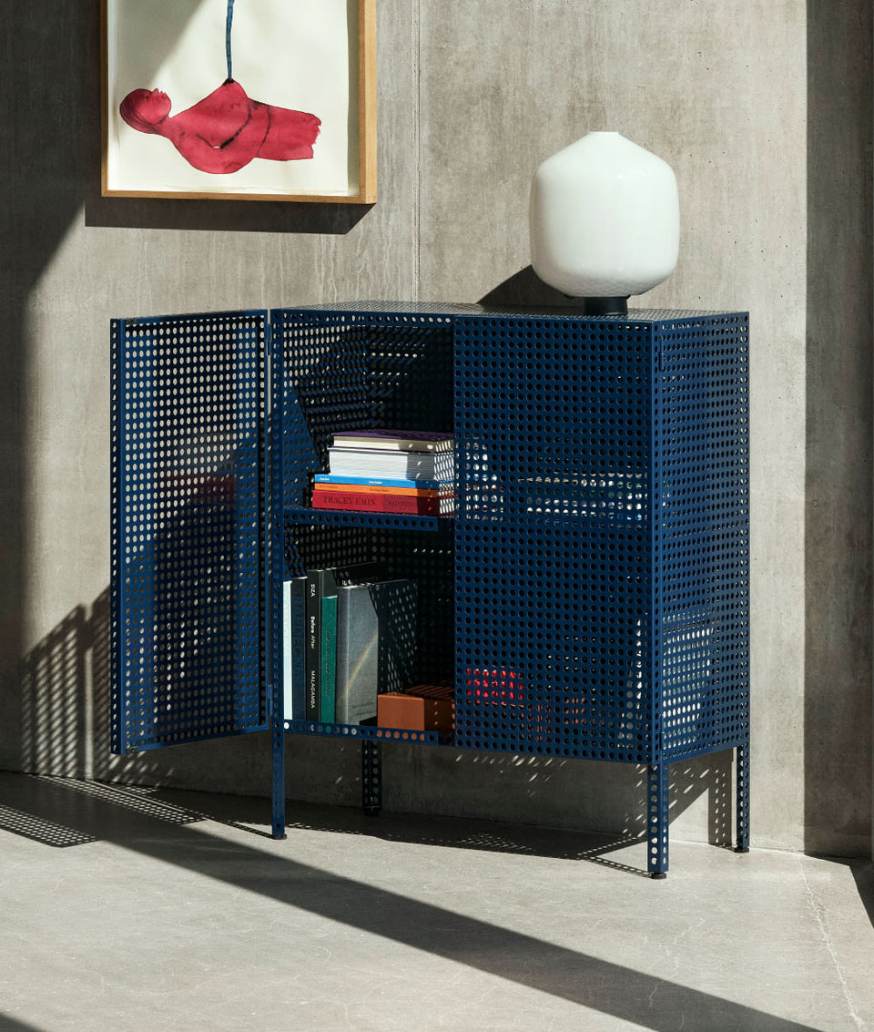 HAY Perforated Cabinet, staande kast, middelgroot