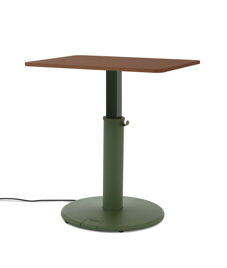 OE1 Rectangular Standing Desk Light Ash 