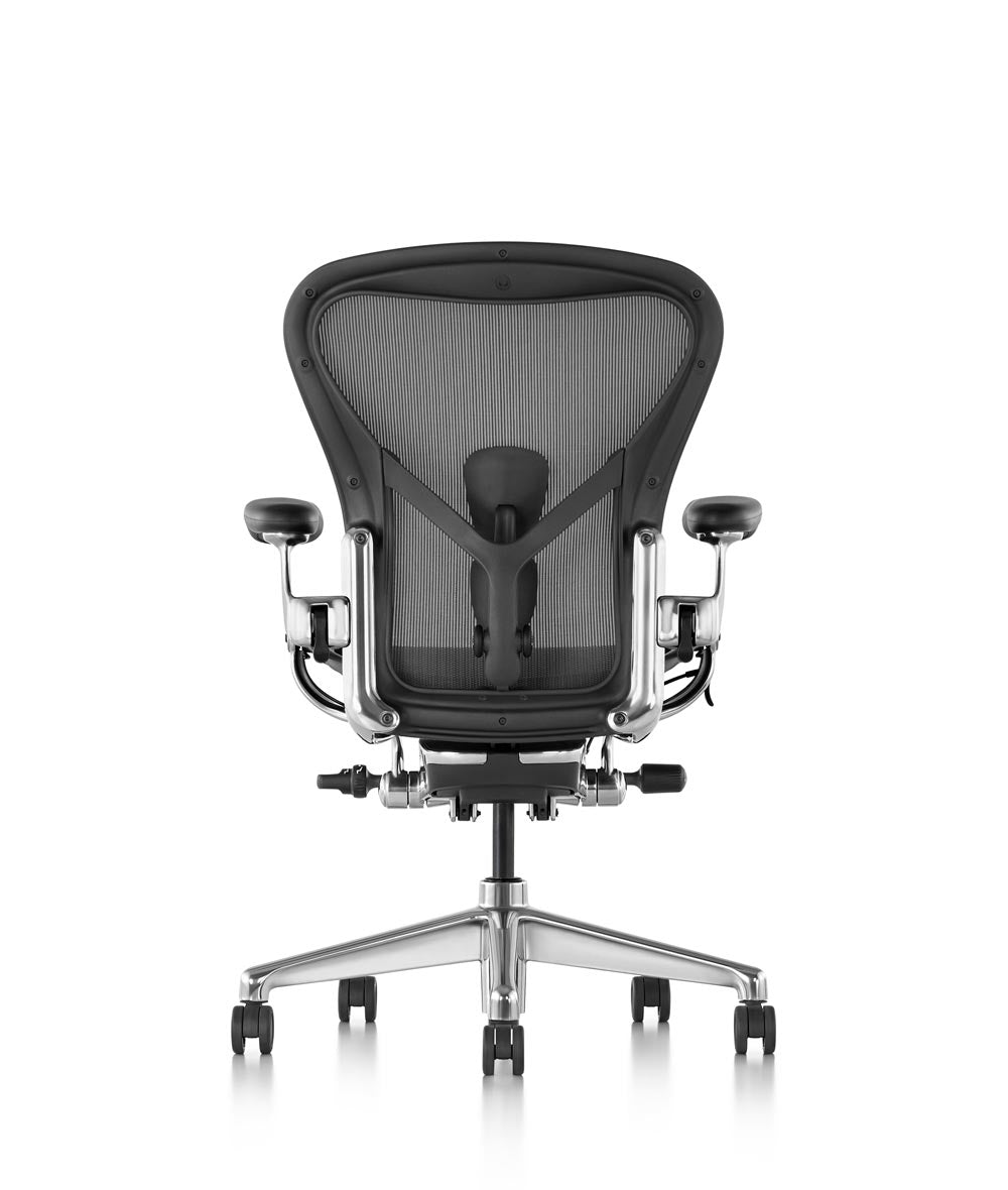 Aeron Graphite/Gepolijst bureaustoel