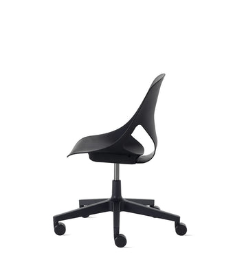 Zeph-stoel zonder armleuningen Zwart/Zwart