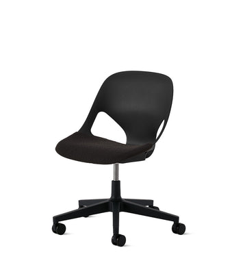 Zeph-stoel zonder armleuningen Zwart/Zwart