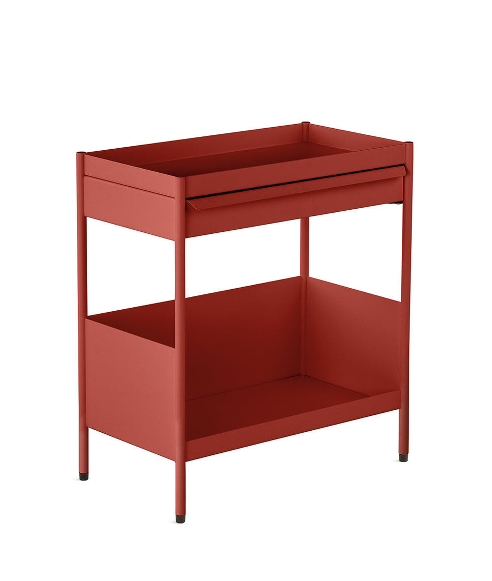 OE1-trolley, bovenste lade & onderste plank