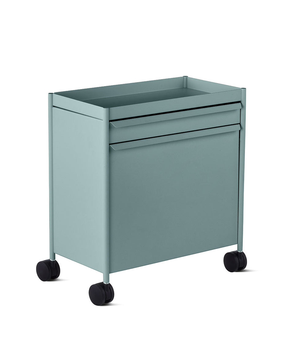 OE1-trolley, bovenste lade & archiefbak