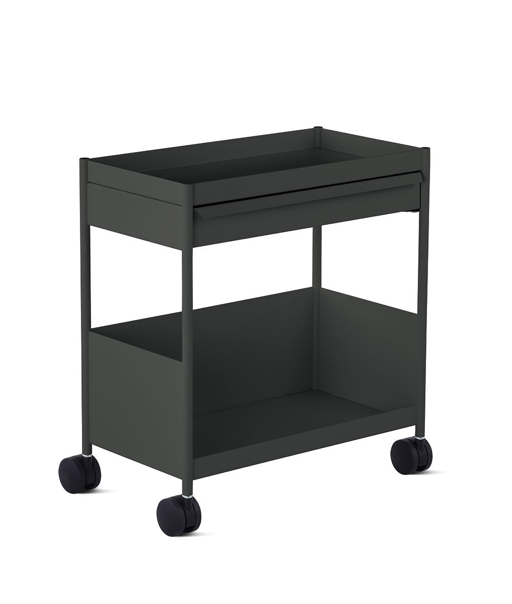 OE1-trolley, bovenste lade & onderste plank